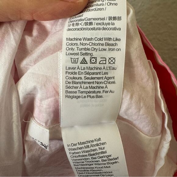 J. Crew Square Neck Pink Striped Midi Dress Size 2 - Picture 8 of 8